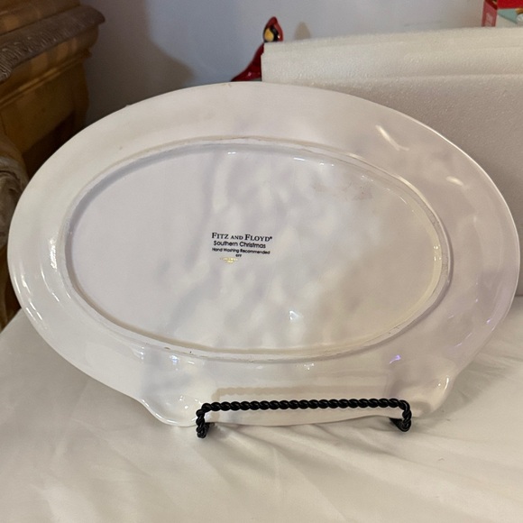 Festive Santa Christmas Plate